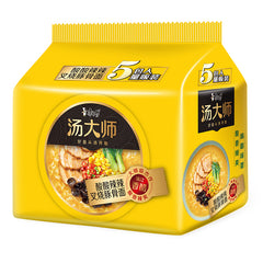 KSF TDS Instant Noodles Sour And Spicy Pork Flavour 600g 康师傅 汤大师 酸辣豚骨面 5连包