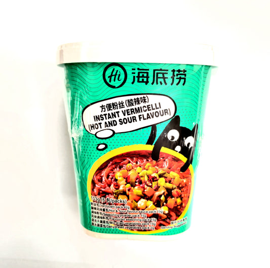 HDL Instant Vermicelli Hot and Sour Flav 122g 海底捞 方便粉丝 酸辣味