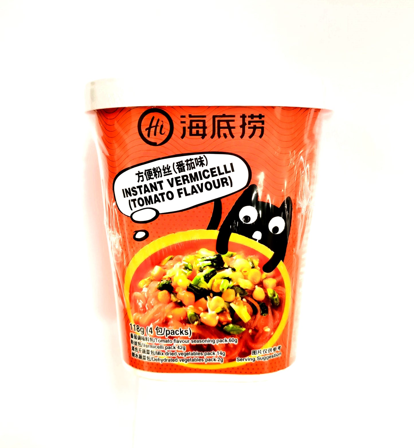 HDL Instant Vermicelli Tomato Flav 122g 海底捞 方便粉丝 番茄味