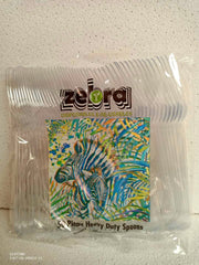 Zebra Premium B Spoons 50pcs Zebra 一次性胶勺 ( 一包50个 )