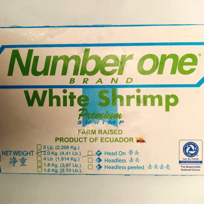 40-50 head on shrimp 1kg / 40-50 有头南美虾 1kg