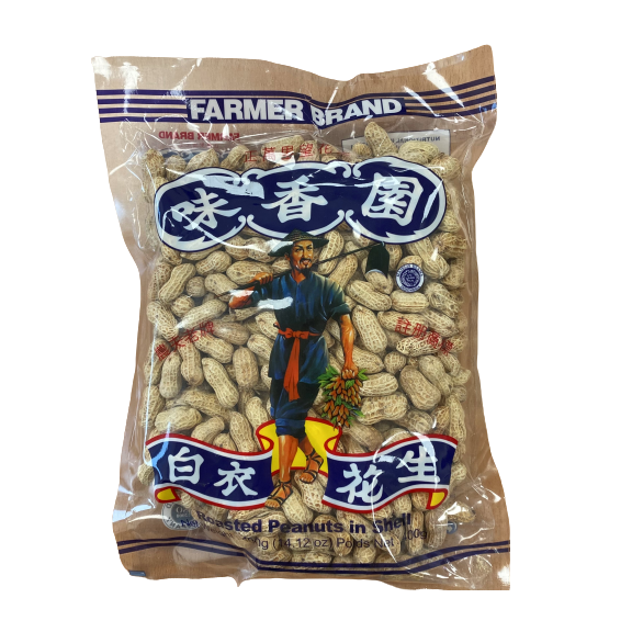 Farmer Brand Roast Peanut In Shell 400g 味香园 白衣花生