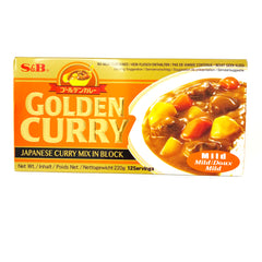 S&B Golden Curry Roux ( Mild ) 220g S&B 金咖喱 ( 微辣 )