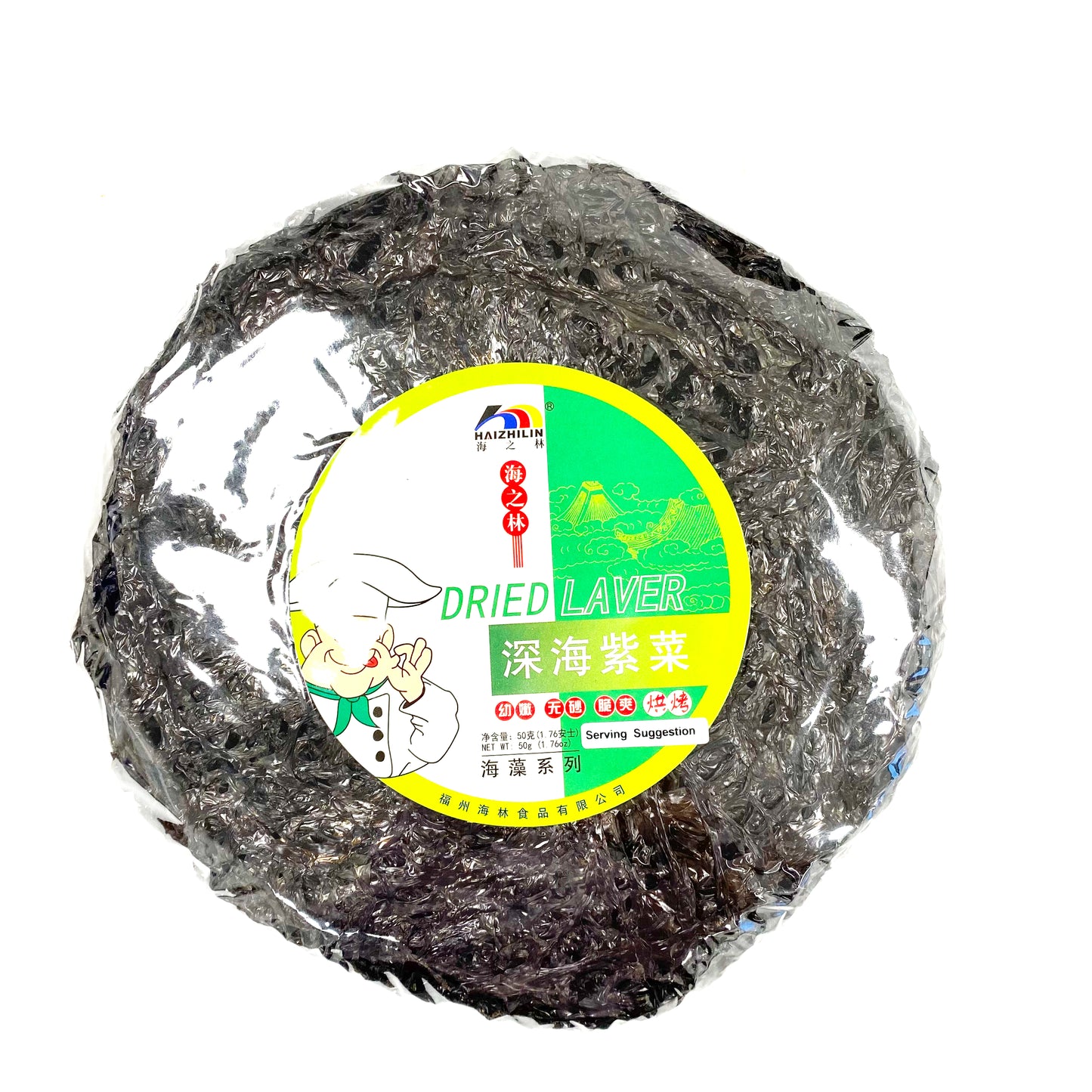 HZL Roasted Seaweed 50g 海之林 烘深海紫菜