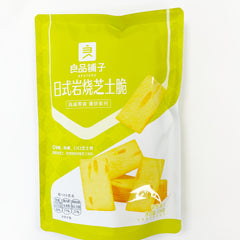 BS Cheese Flavour Cracker - Japanese Style 120g 良品铺子 日式岩烧芝士脆