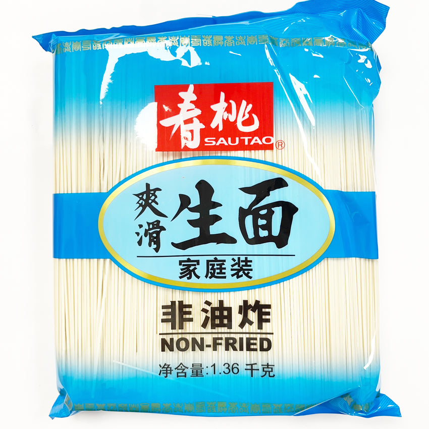 ST Dried Noodle 1.36kg 寿桃 爽滑生面 ( 家庭装 )