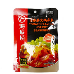 HDL Hotpot Soup Base - Tomato for one 125g 海底捞 火锅底料 一人食 - 番茄