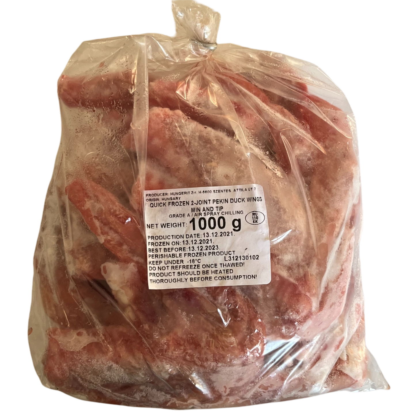 Frozen Duck Wings 1kg 冻鸭翅