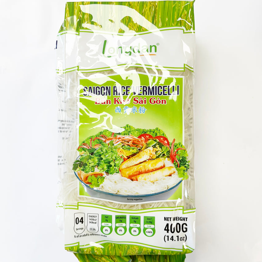 Longdan Saigon Rice Vermicelli 400g LD 西贡米粉