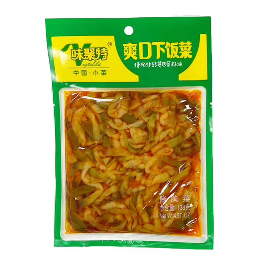 WJT Tasty Vegetable Go with Meal 138g 味聚特 爽口下饭菜