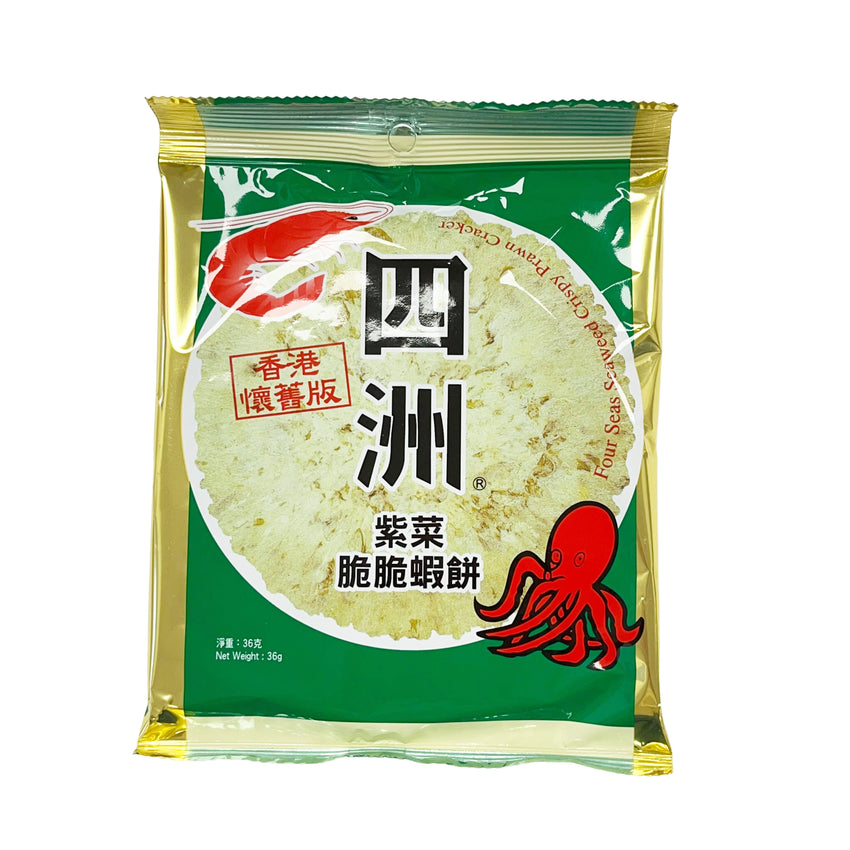 [促銷] FS Seaweed Prawn Cracker 36g 四洲 紫菜蝦餅