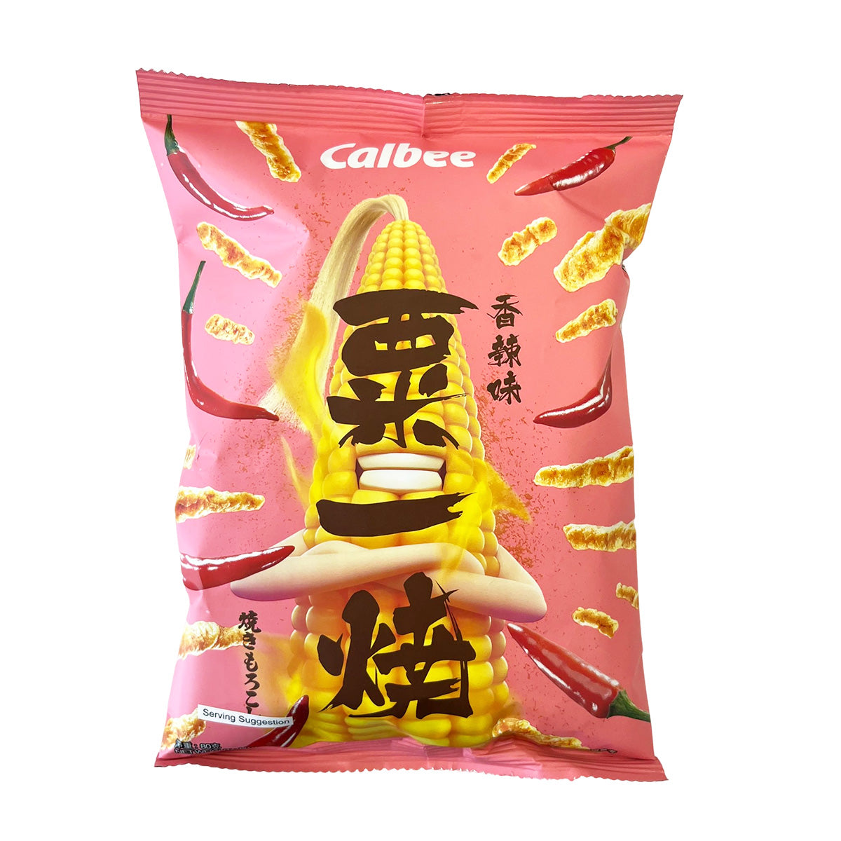 Calbee Grill-A-Corn - Hot & Spicy 80g 卡乐B 粟一烧 香辣味