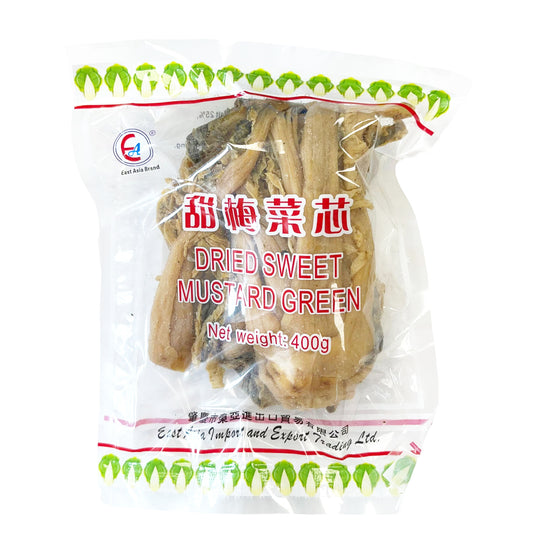 EA Dried Sweet Mustard Green 400g 东亚 甜梅菜芯