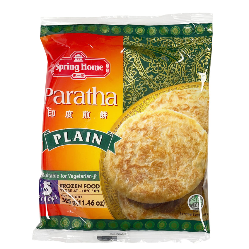 Spring Home Paratha Plain (5pcs) 325g 第一家 印度煎饼