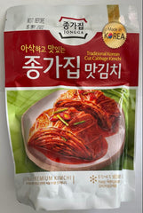 Jongga Kimchi ( Cut Cabbage Kimchi ) 500g 宗家 韩国切片泡菜