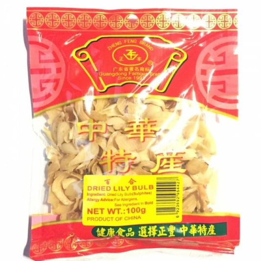 ZF Dried Lily Bulb 100g 正丰 百合