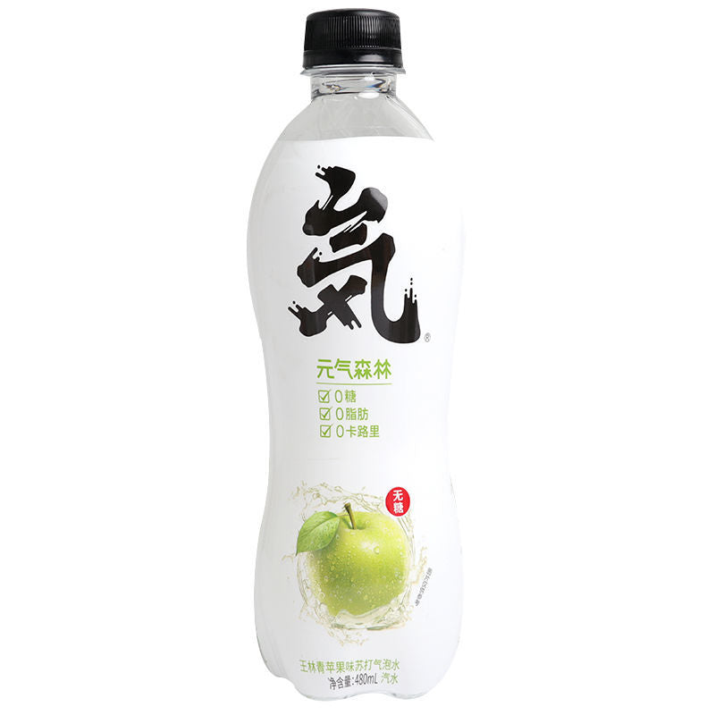 GKF Sparkling Water Green Apple 480ml 元气森林 气泡水 青苹果味