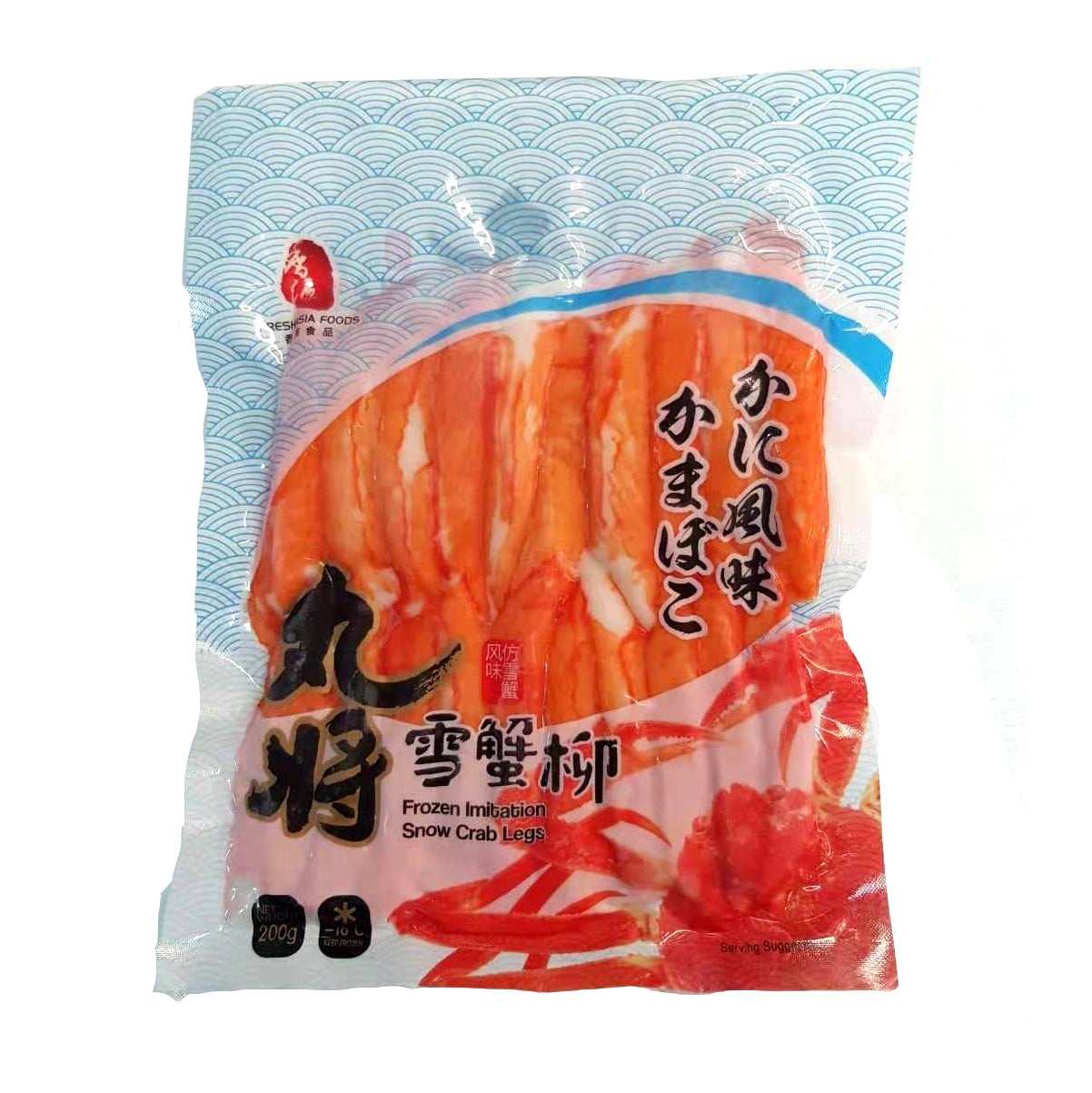 WJ Imitation Snow Crab Legs 200g 丸将 雪蟹柳