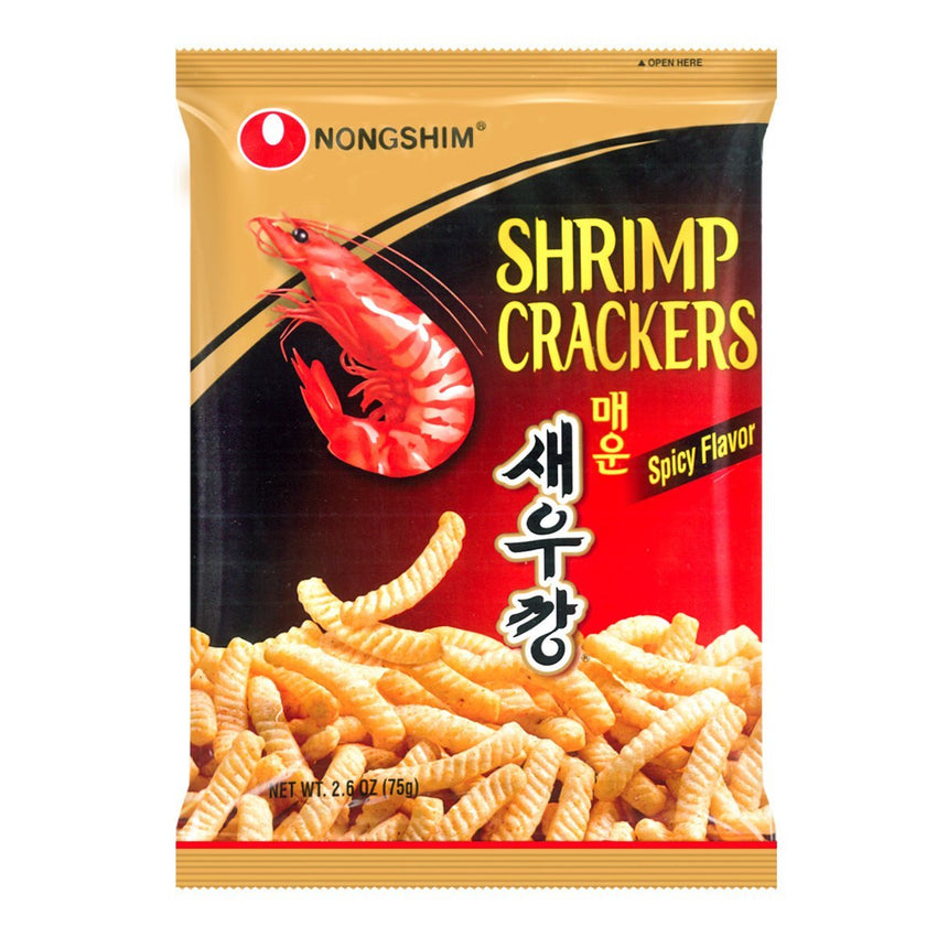 Nongshim Shrimp Cracker Hot & Spicy 75g 农心 辣虾条