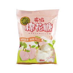 HSU Marshmallow - Peach 64g 徐福记 夹馅棉花糖-蜜桃味
