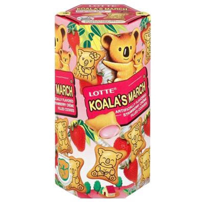 Lotte Koala's March Strawberry 37g 乐天 小熊饼 草莓