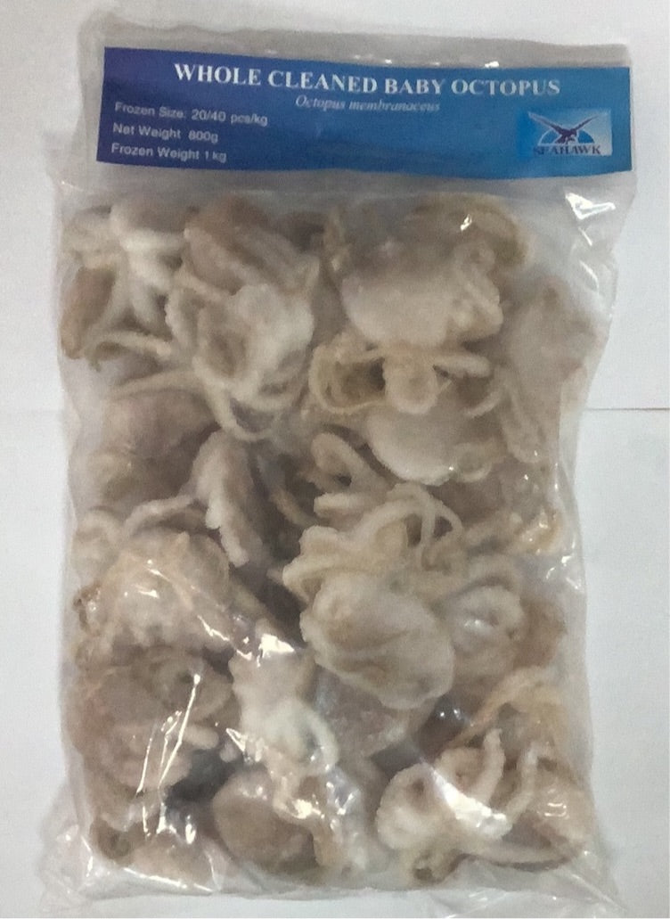 Cleaned Baby Octopus 20/40 1kg 八爪鱼仔