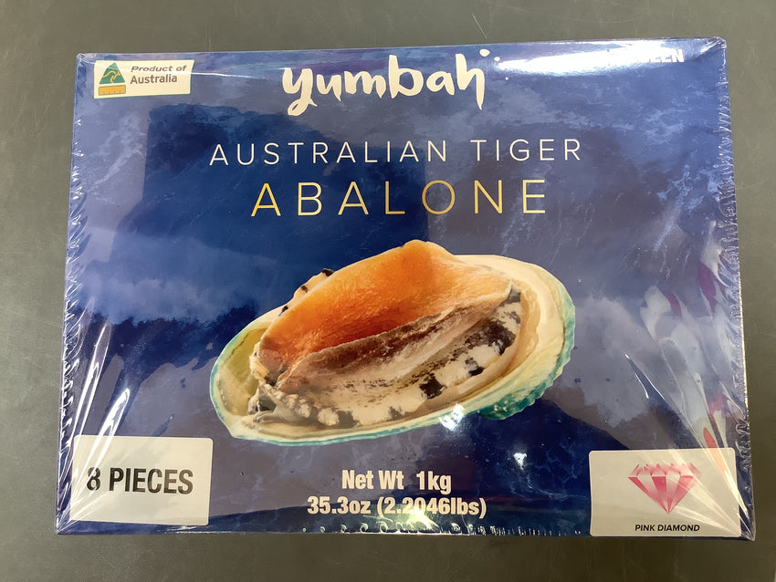 Yumbah Australian Greenlip Abalone 1kg (8-10pcs) Yumbah 澳洲鲍鱼 盒装 (8-10只)