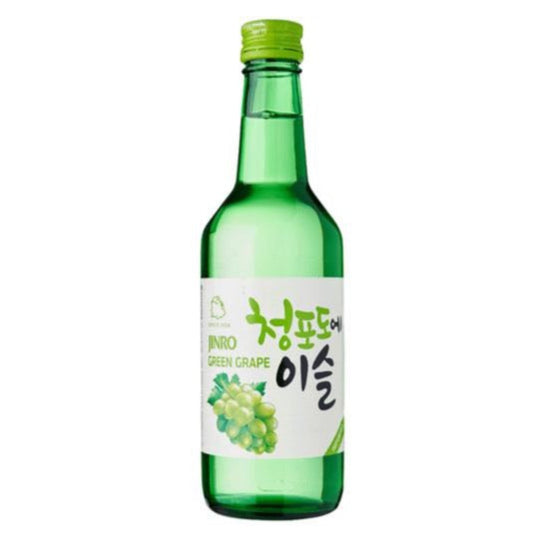 Jinro Cham Yi Sul Green Grape ABV 13.0% 350ml 真露 青葡萄味烧酒