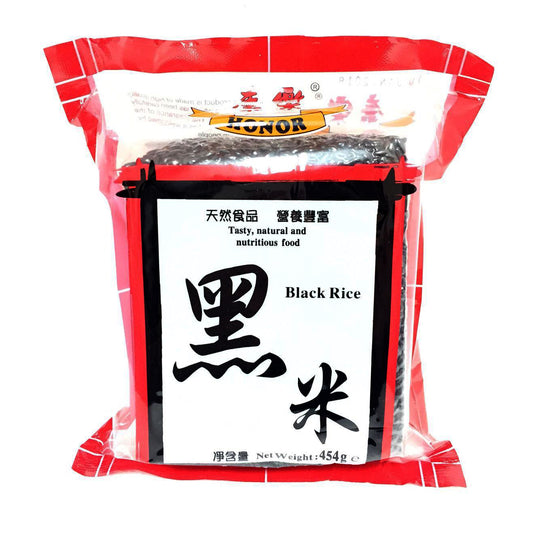 HR Black Rice 454g 康乐 黑米