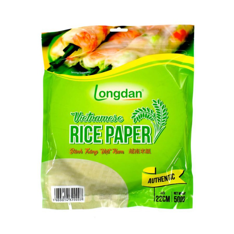 Longdan Rice Paper Authentic 22cm 250g Longdan 越南米纸