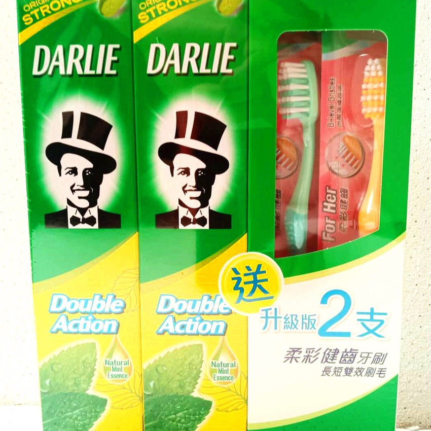 Darlie Toothpaste (2x250g) box 黑人 牙膏