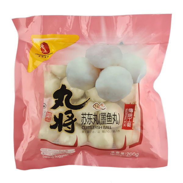 [限時8折] WJ Cuttlefish Ball 200g 丸将 苏东丸(墨鱼丸)