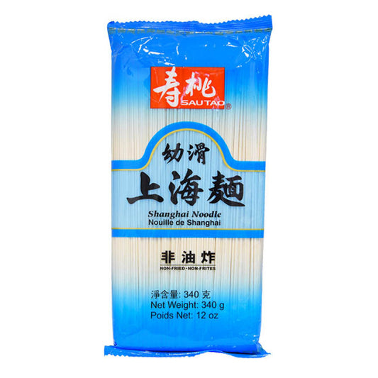 壽桃牌 幼滑上海麵 340g ST Shanghai Noodle