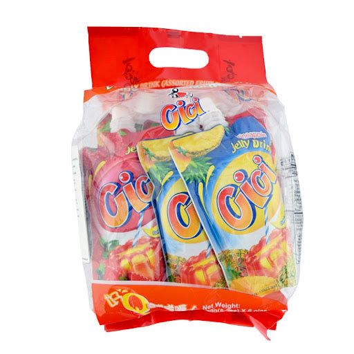 Strong 6 Bags Assorted Jelly Drinks 900g 喜之郎 果冻爽6支提袋