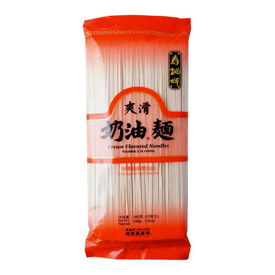 ST Cream Noodle 340g 寿桃 爽滑奶油面