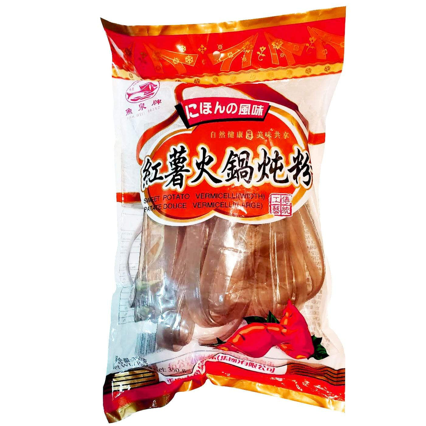 FW Sweet Potato Vermicelli (for hotpot) 350g 鱼泉 红薯火锅燉粉