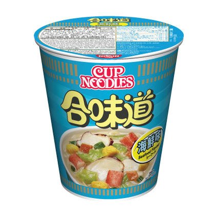 Nissin Cup Noodle Seafood 72g 日清 合味道杯面 海鲜味