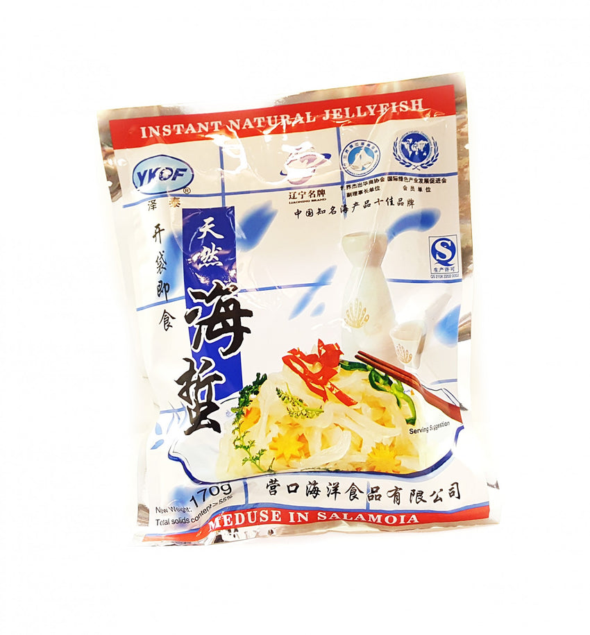 YKOF Instant Shredded Jelly Fish - Hot 170g YKOF 即食海蜇丝 - 微辣